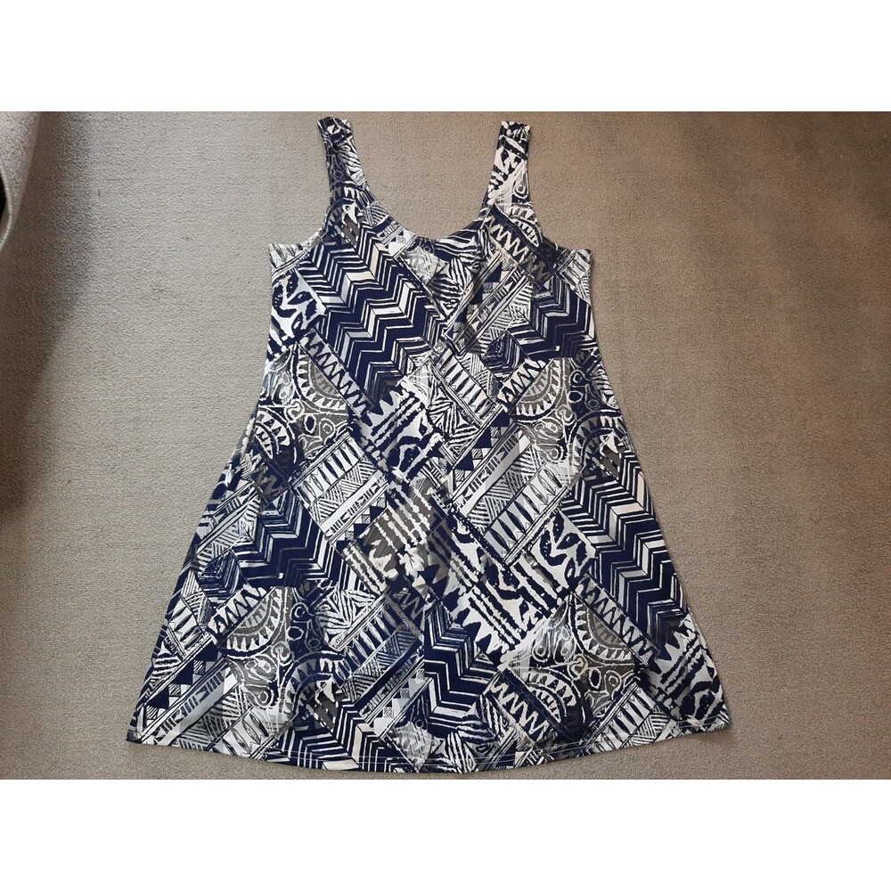 Gitane Top Womens Blue Sleeveless 38" Chest Blouse